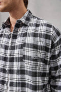 Manifest 10:10 Embroidered Flannel Shirt