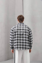 Manifest 10:10 Embroidered Flannel Shirt