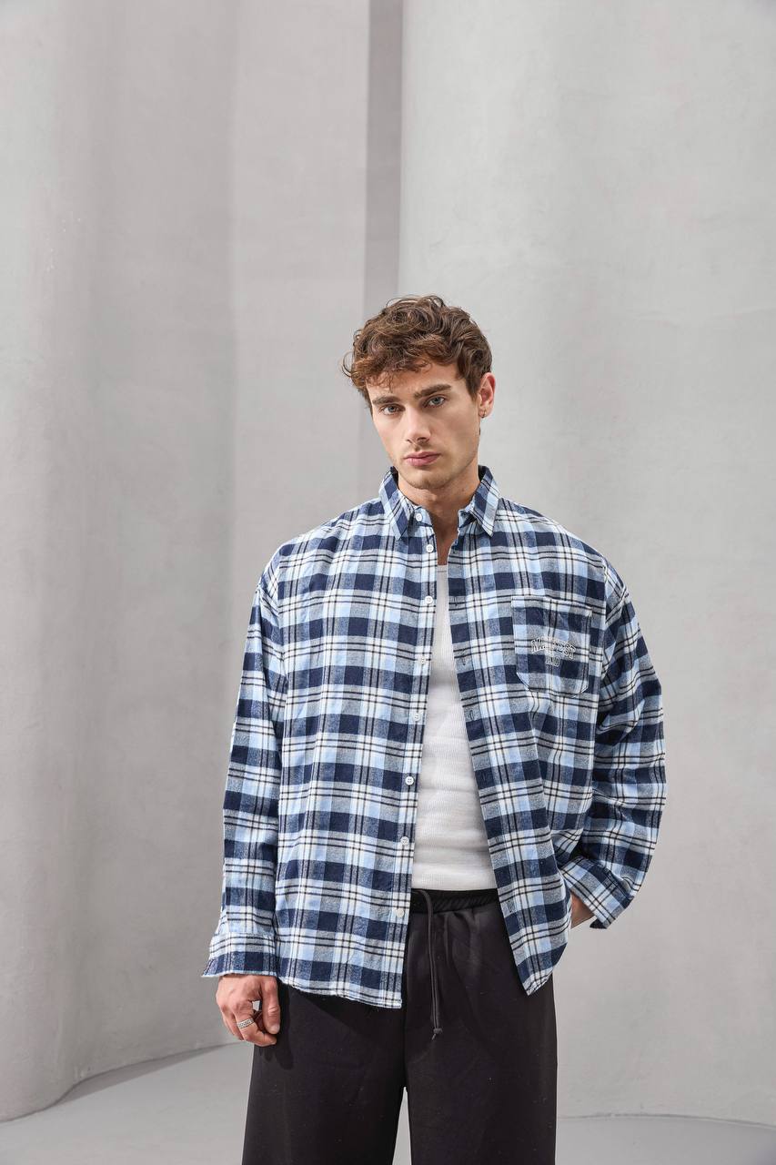 Manifest 10:10 Embroidered Flannel Shirt