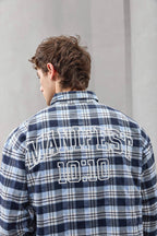 Manifest 10:10 Embroidered Flannel Shirt
