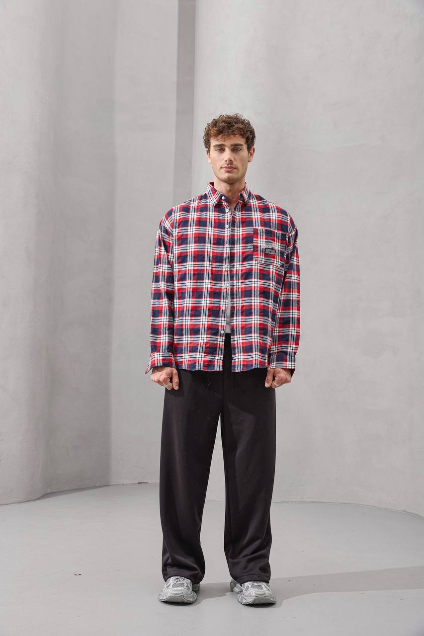 Manifest 10:10 Embroidered Flannel Shirt