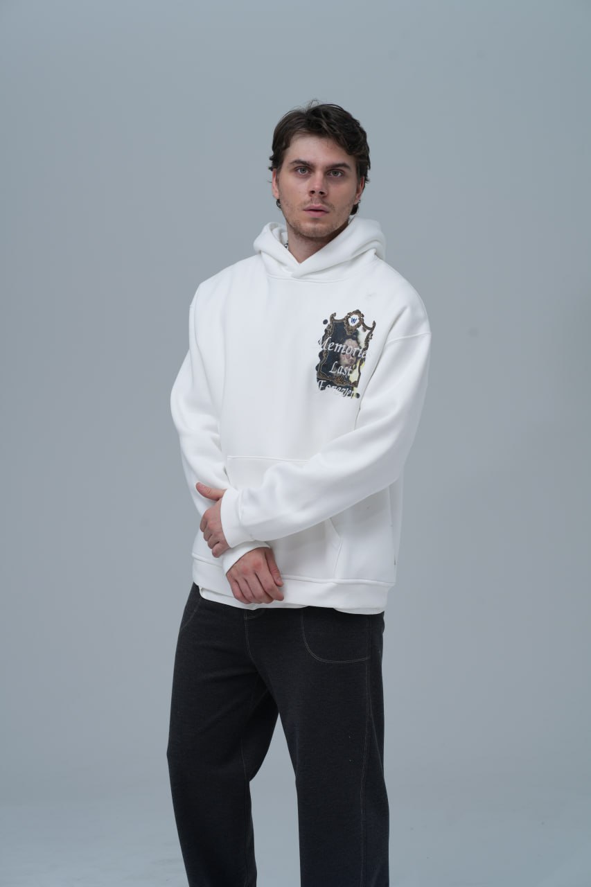 "Memories Last Forever" Surrealist Graphic Hoodie