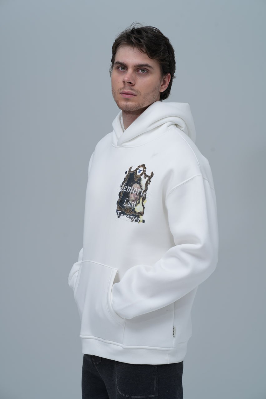 "Memories Last Forever" Surrealist Graphic Hoodie