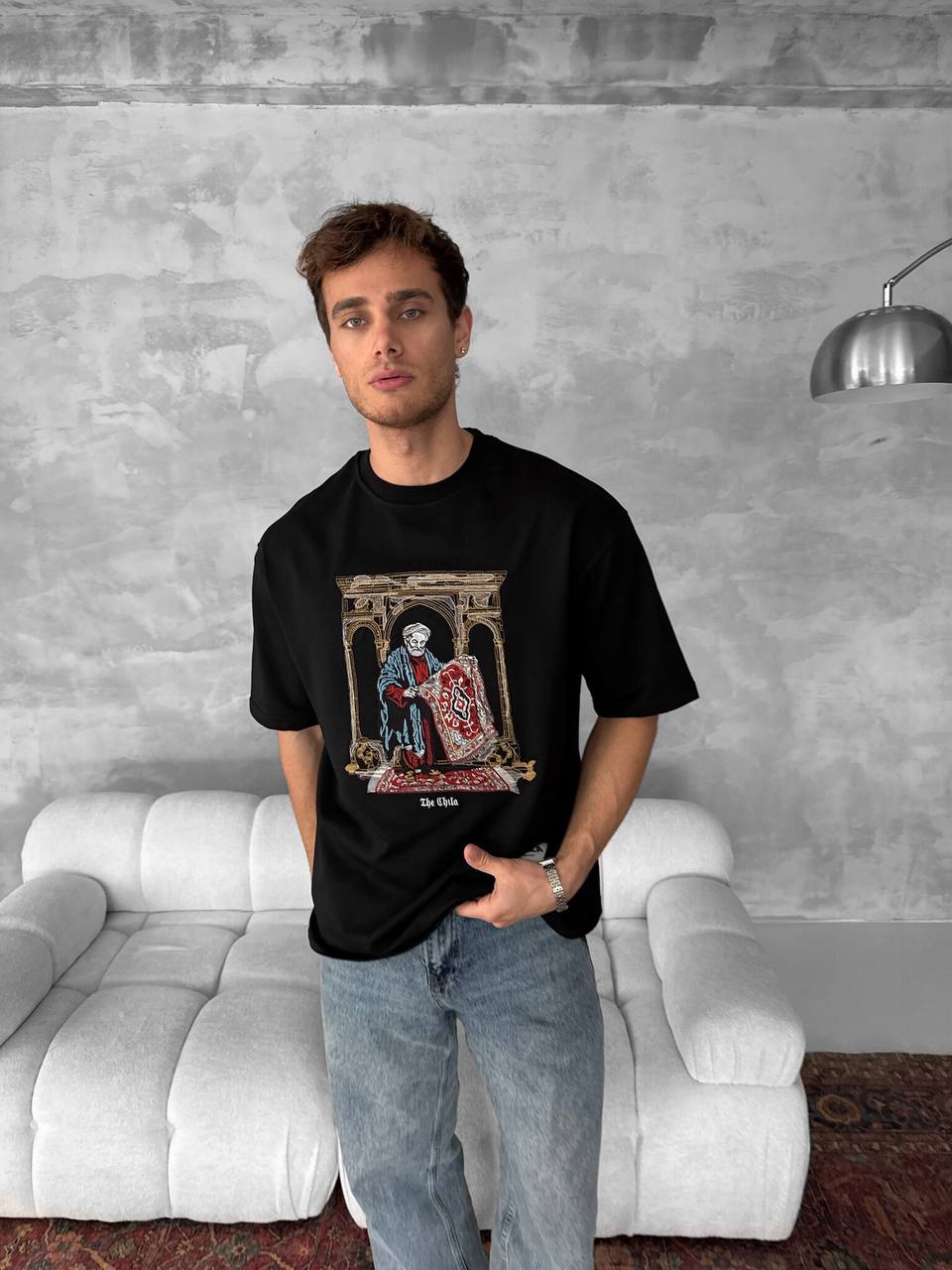 Oriental Rug Graphic T-Shirt – Vintage Cotton