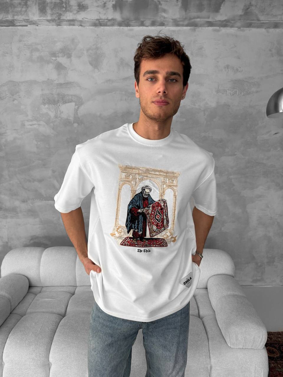 Oriental Rug Graphic T-Shirt – Vintage Cotton