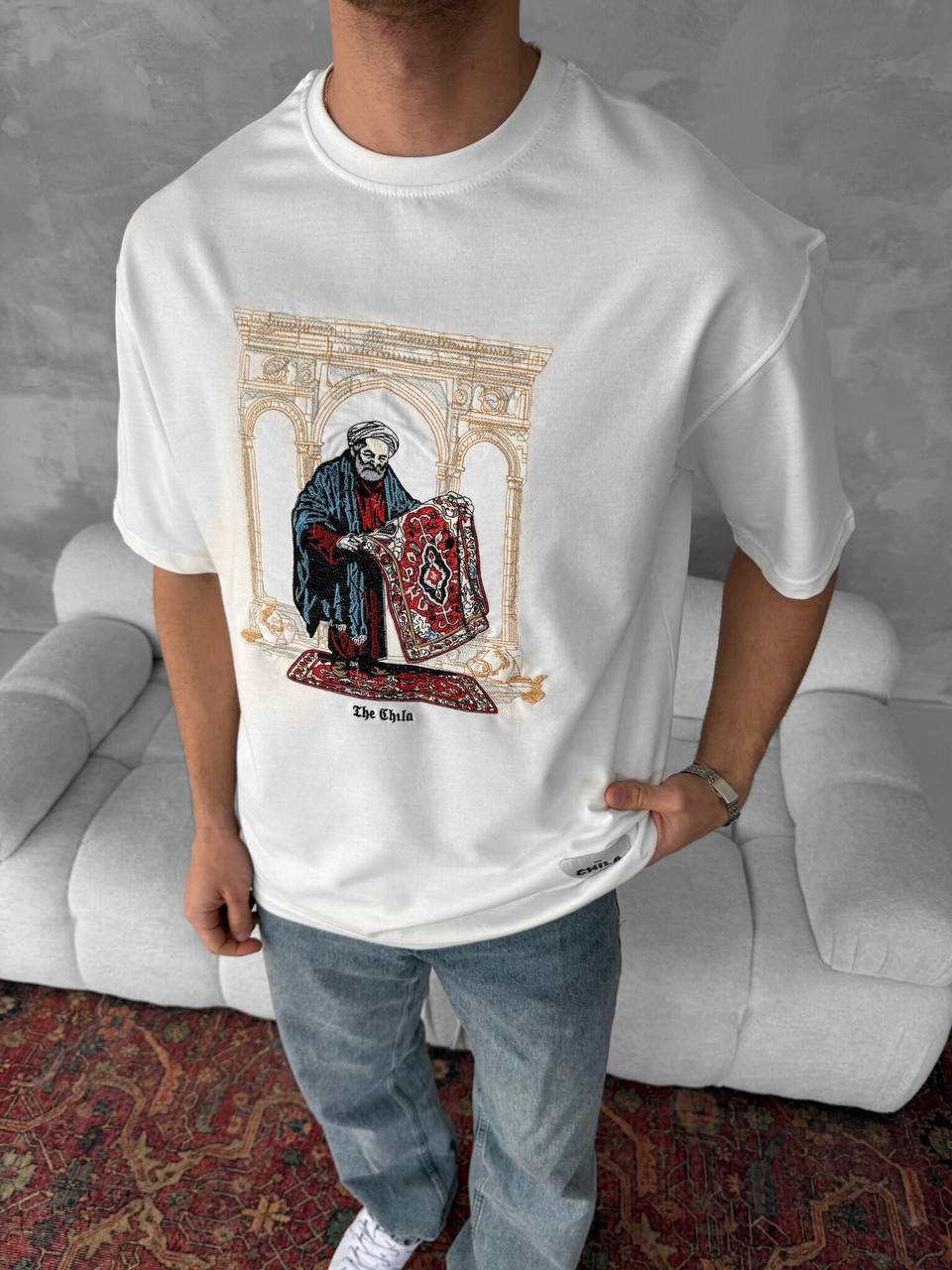 Oriental Rug Graphic T-Shirt – Vintage Cotton