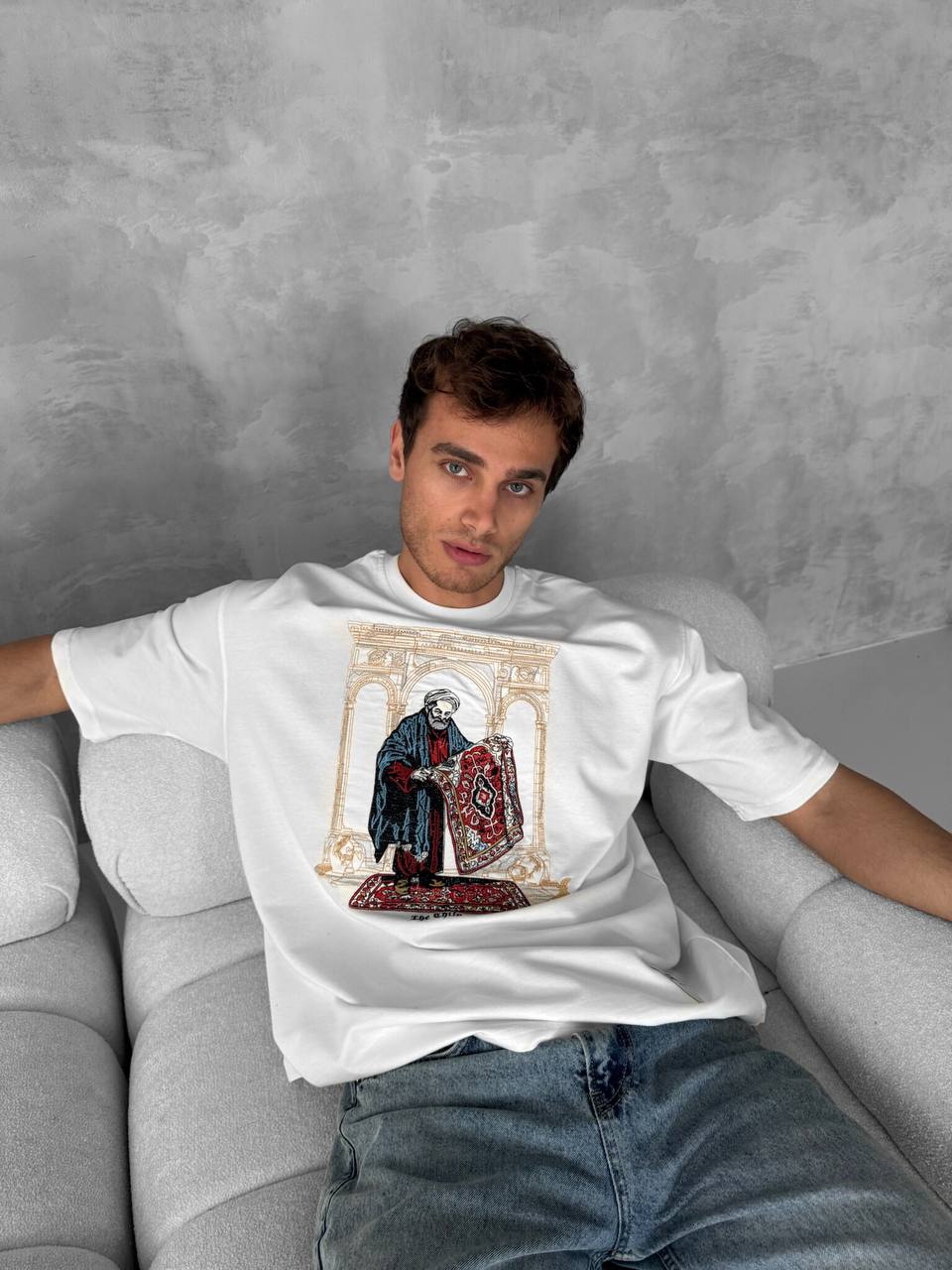 Oriental Rug Graphic T-Shirt – Vintage Cotton