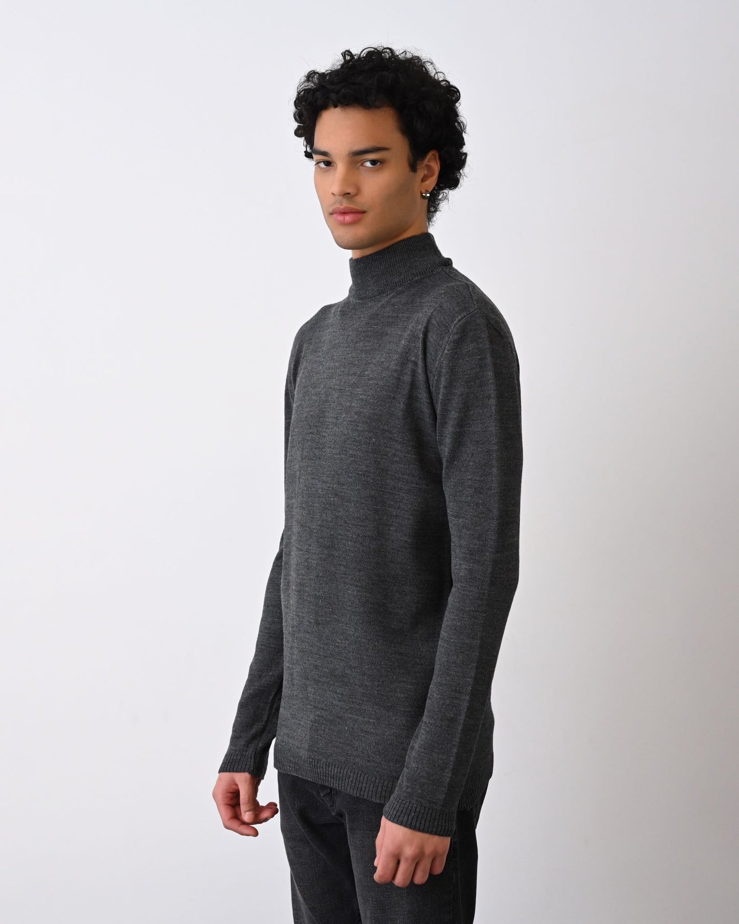 Turtleneck Knit Sweater