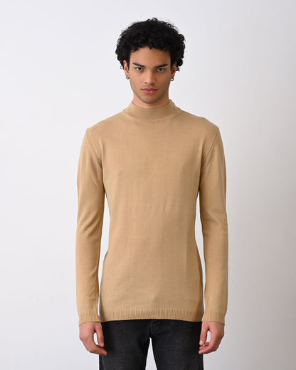 Turtleneck Knit Sweater