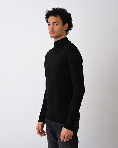 Turtleneck Knit Sweater