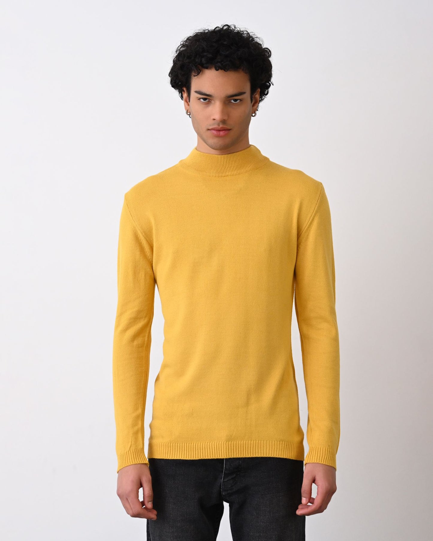 Turtleneck Knit Sweater