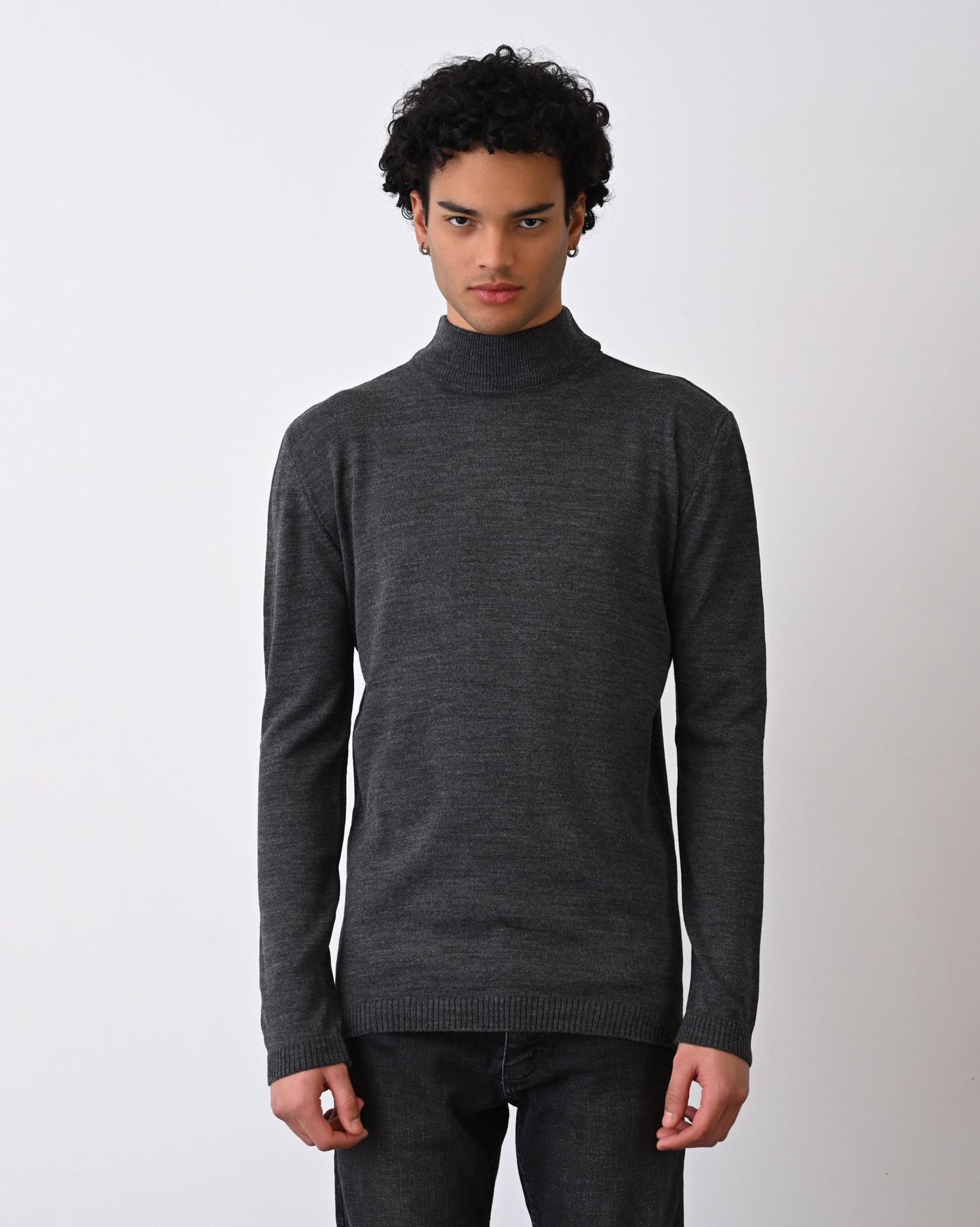 Turtleneck Knit Sweater