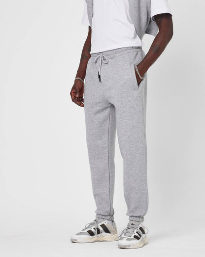 Men's Oversized Fleece-Lined Jogger Sweatpants