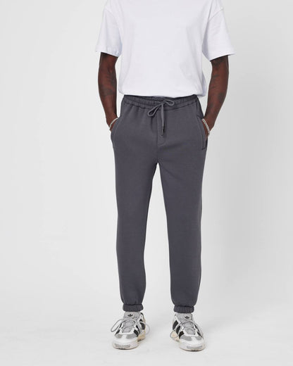 Men's Oversized Fleece-Lined Jogger Sweatpants