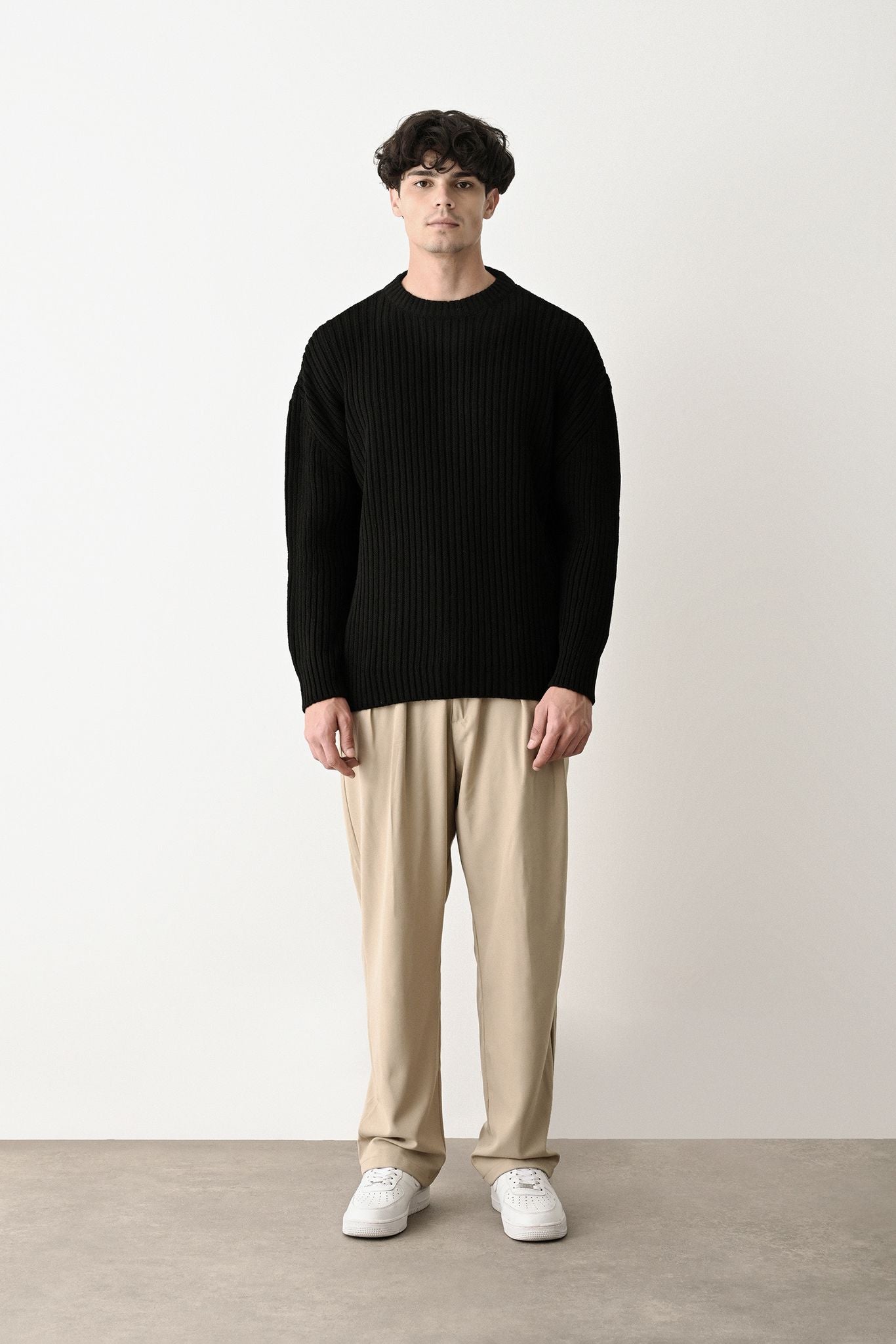 Modern Oversized Knit Sweater