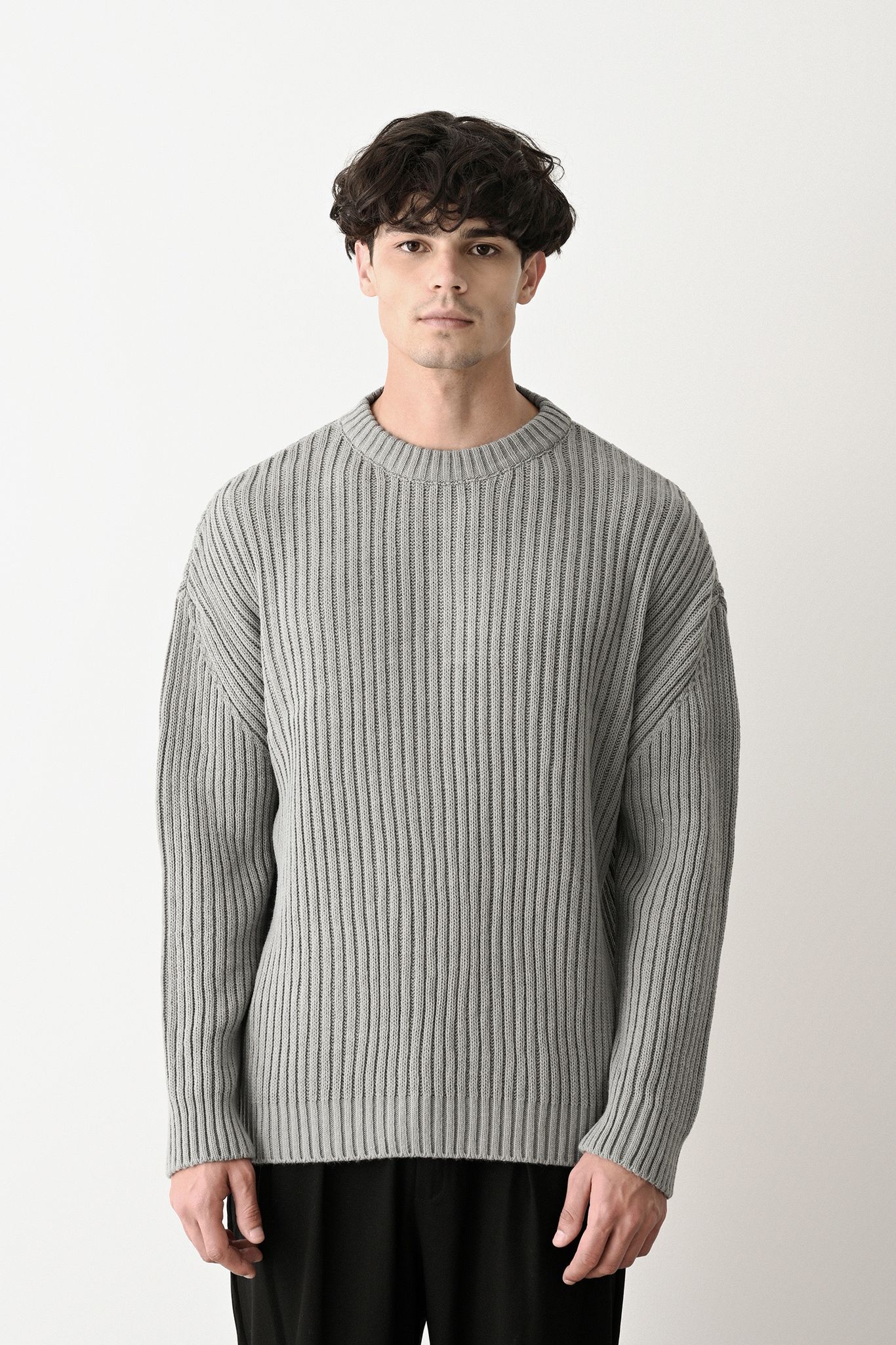 Modern Oversized Knit Sweater