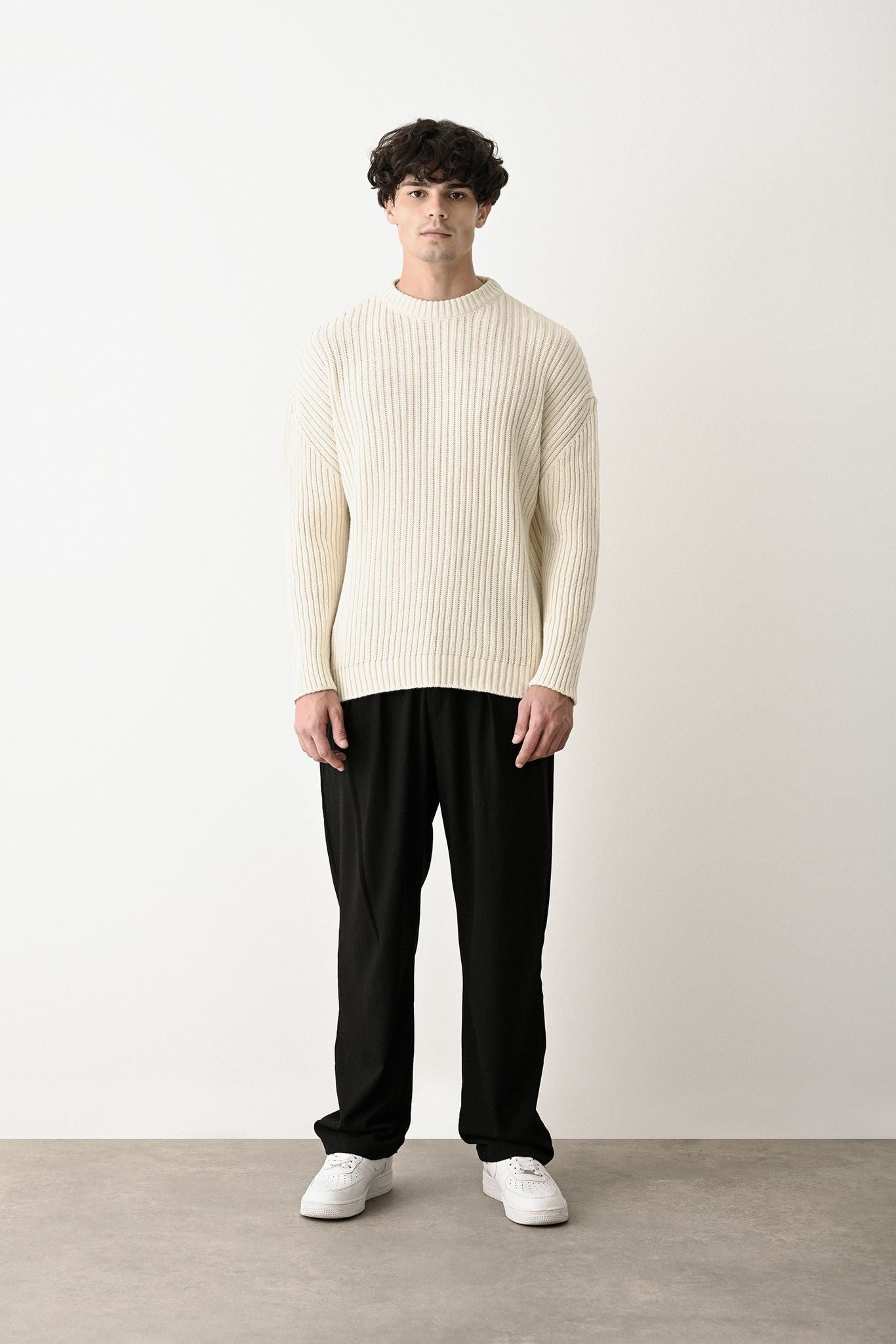 Modern Oversized Knit Sweater