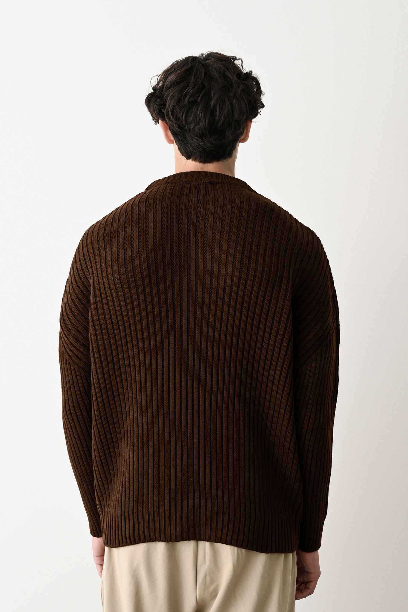 Modern Oversized Knit Sweater