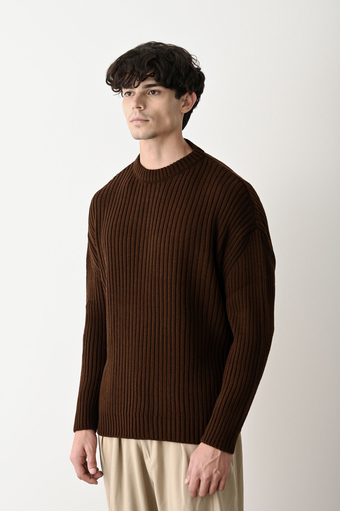 Modern Oversized Knit Sweater