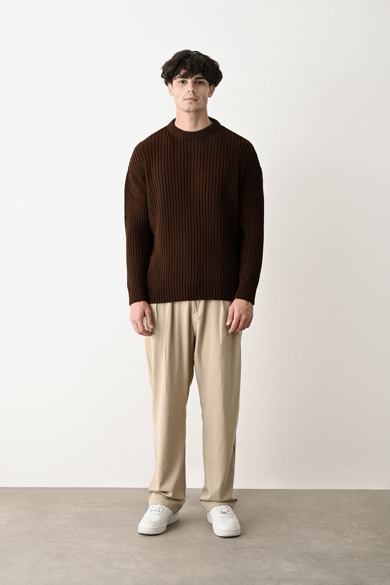 Modern Oversized Knit Sweater