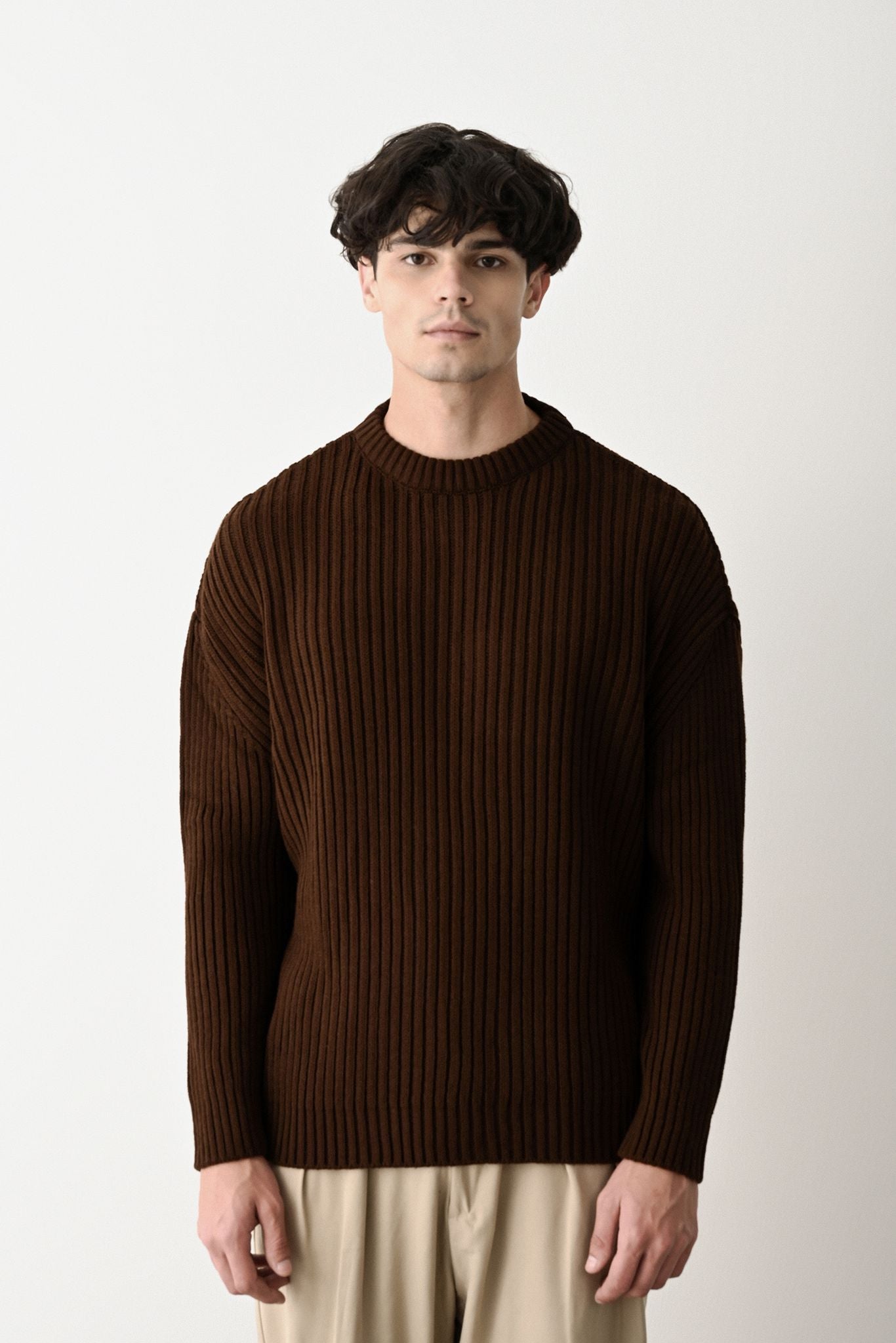 Modern Oversized Knit Sweater