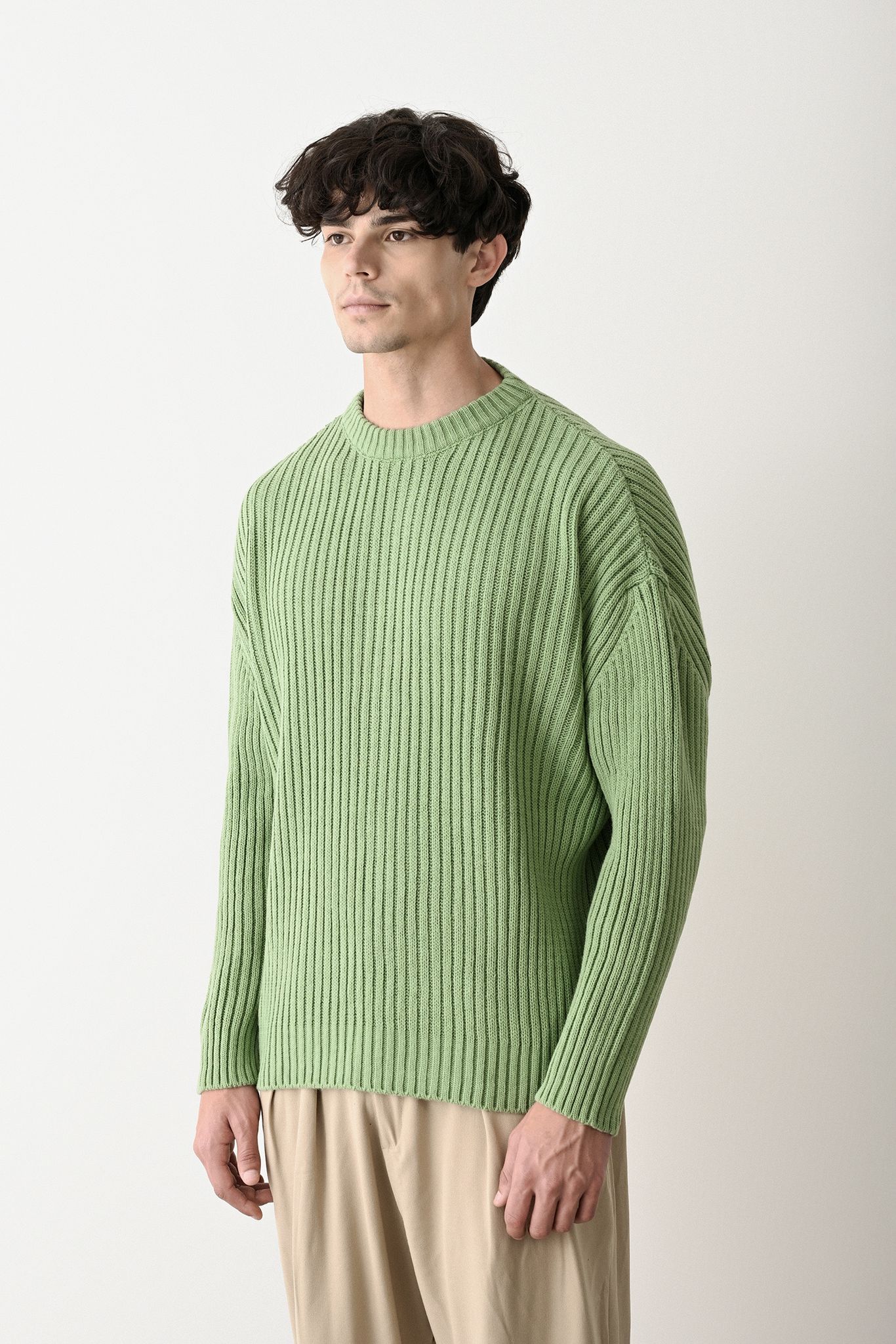 Modern Oversized Knit Sweater