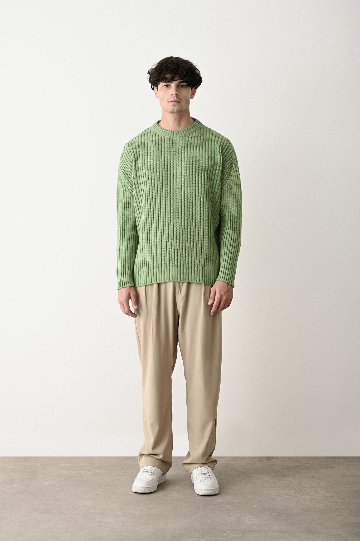 Modern Oversized Knit Sweater