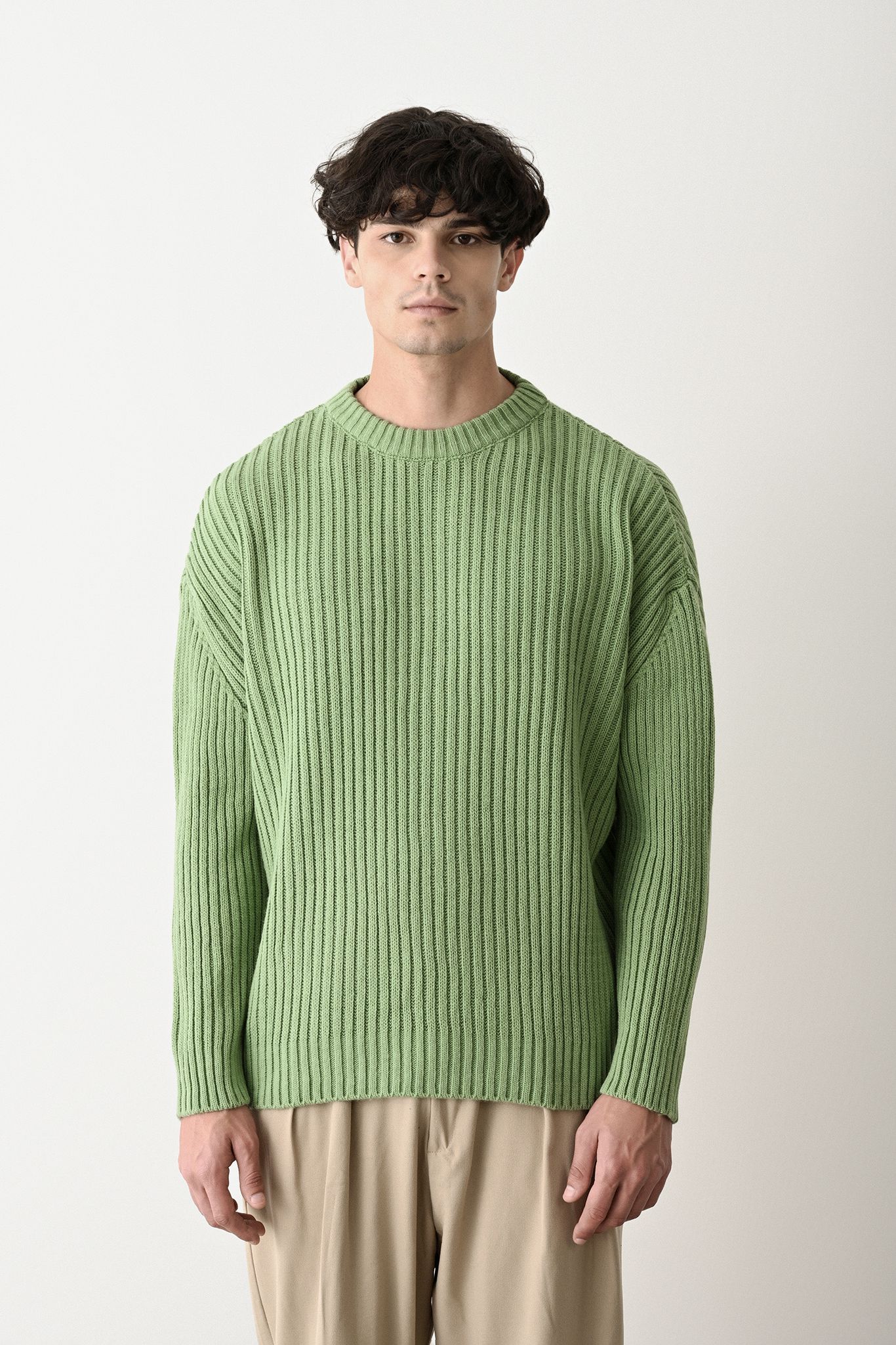 Modern Oversized Knit Sweater