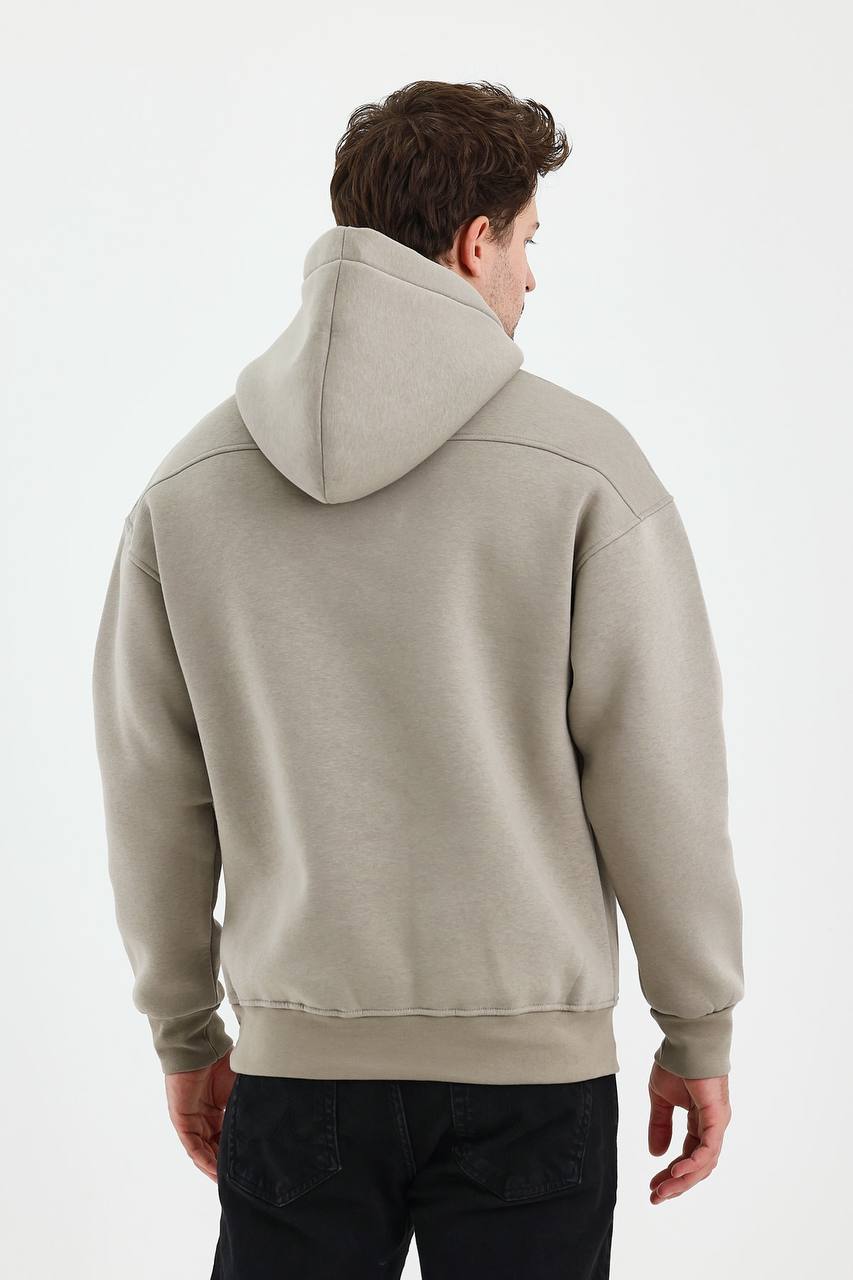 Men's Oversized Vintage Hooded Sweatshirt - Comfortable and Stylish Hoodie