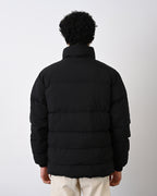 Men's Premium Puffer Jacket with High Collar and Utility Pockets