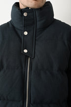 Black Quilted Winter Coat