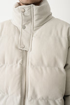 Black Quilted Winter Coat