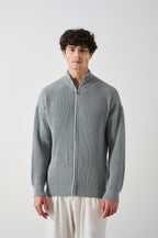 Men's Zippered Thessaloniki Knit Cardigan