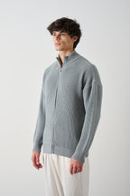 Men's Zippered Thessaloniki Knit Cardigan