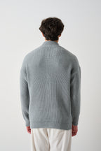 Men's Zippered Thessaloniki Knit Cardigan