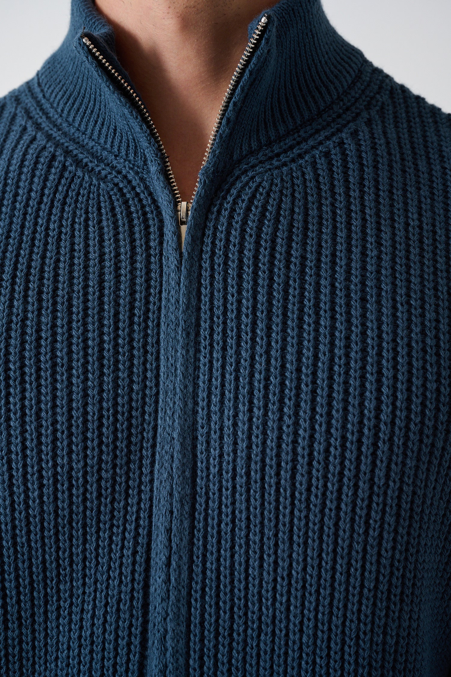 Men's Zippered Thessaloniki Knit Cardigan