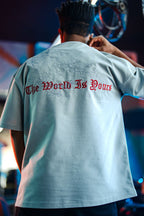 Micibill T-Shirt - "The World Is Yours" Graphic Tee