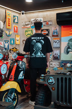 Mickey Mouse Don't Touch Me Graphic Cotton Tee