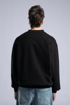 Minimalist Oversized Crewneck Sweatshirt - CATCH Logo Pullover