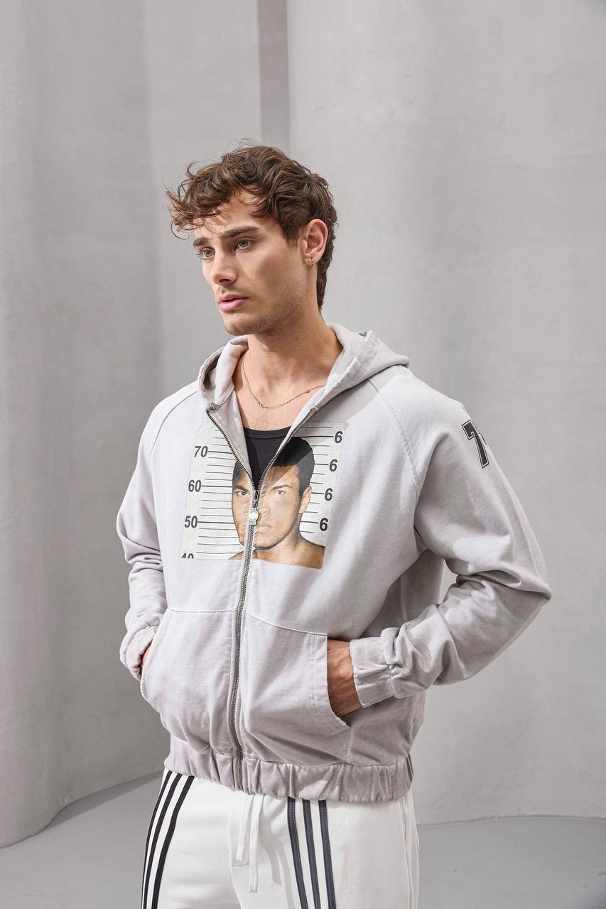 Mugshot 77 Full-Zip Graphic Hoodie