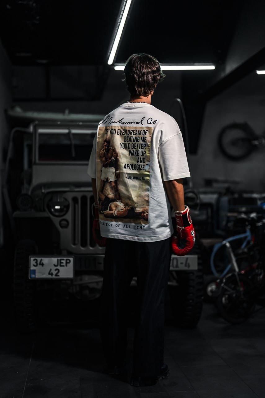 Muhammad Ali Graphic Cotton T-Shirt – Greatest of All Time.