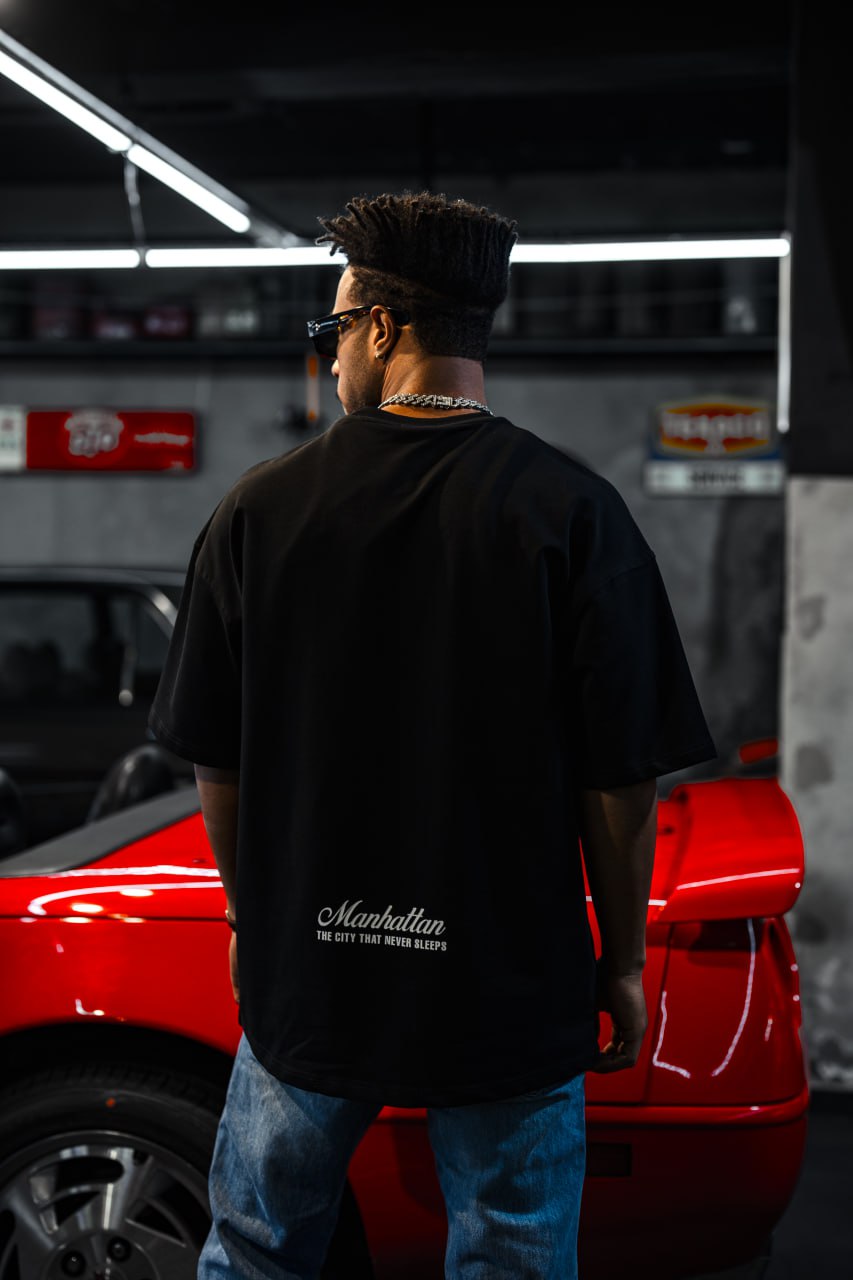 New York City Manhattan Tee – Oversized Cotton