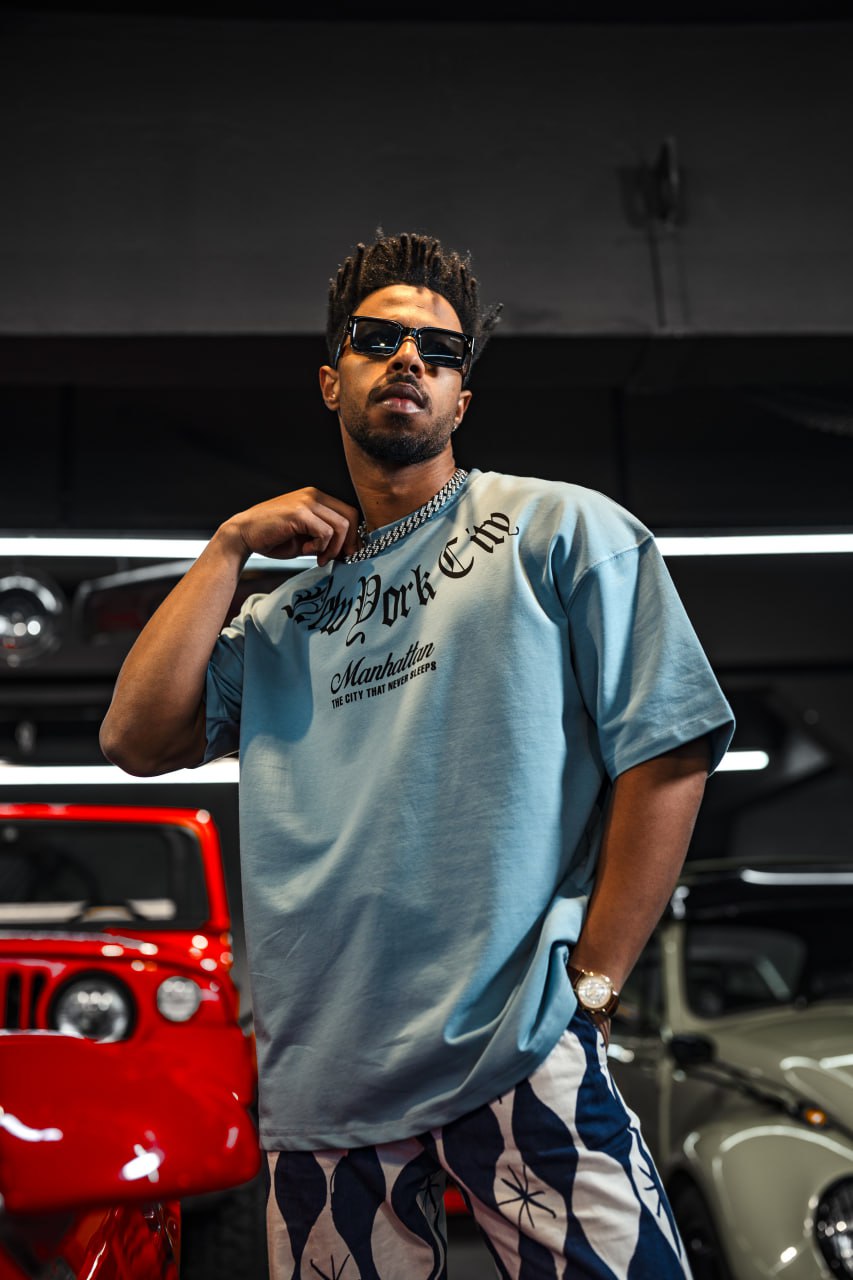 New York City Manhattan Tee – Oversized Cotton
