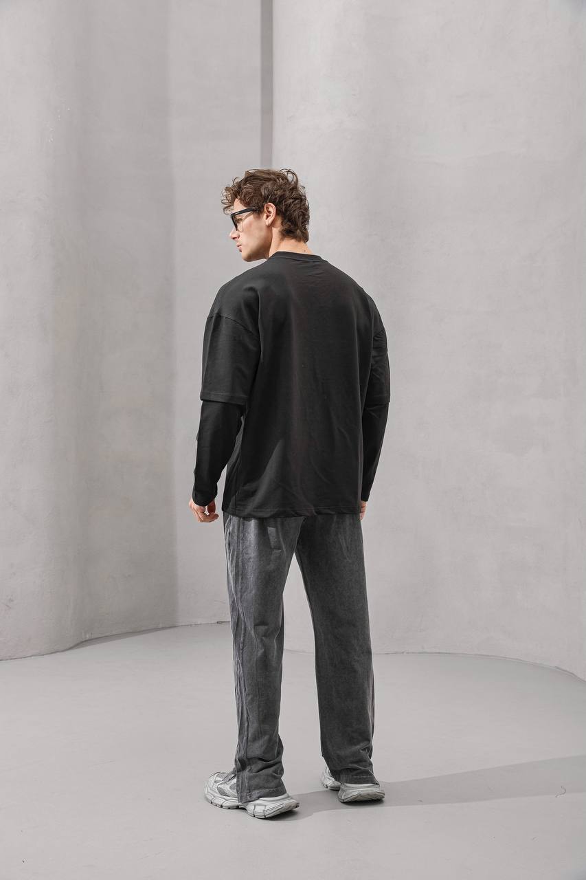 No Boring 77 Varsity Graphic Tee