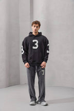 “Number 3” Oversized Hoodie