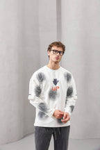 Outer Archive Spray-Effect Long Sleeve