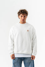 Artistic Patch Oversized Sweatshirt – Find Your Inner Center