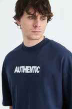 AUTHENTIC Embroidery Oversize Cotton Tee