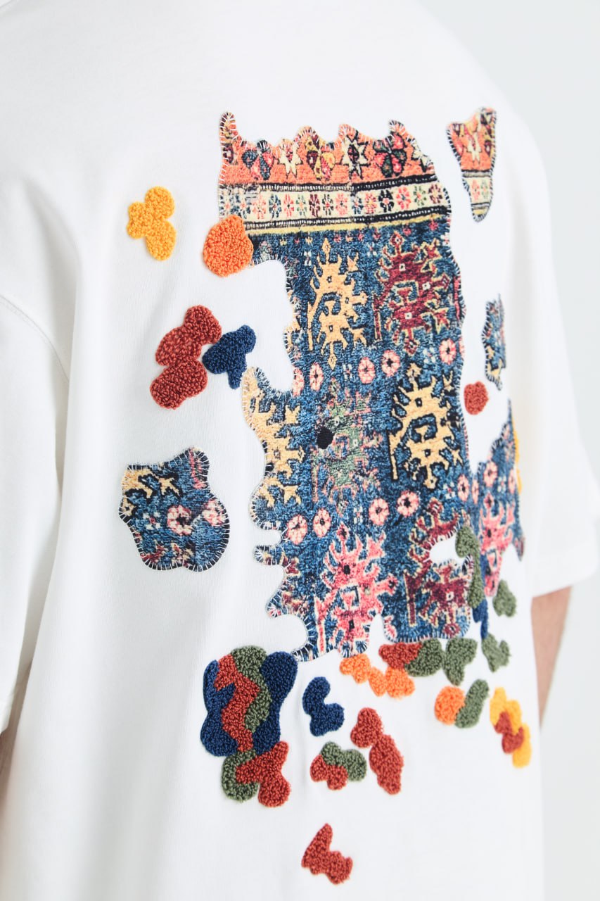 AUTHENTIC Embroidery Oversize Cotton Tee