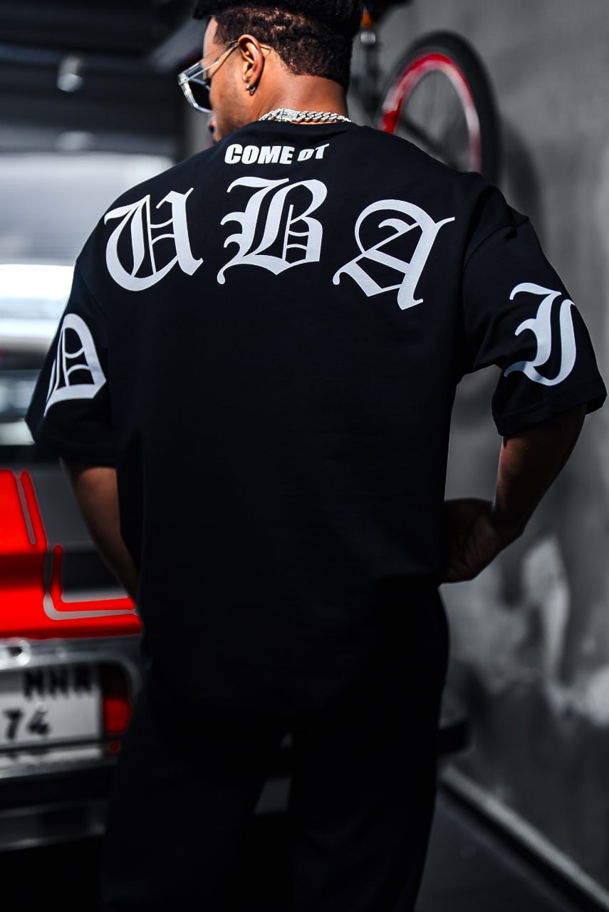 Oversize Cotton Tee – Come Ot Dubai Embroidered Shirt